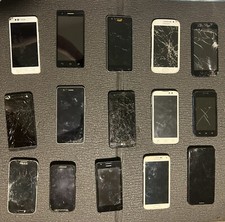 Lotto Smartphone 15 Pezzi Per Ricambi( Samsung, LG, Motorola, Huawei, Wiko, Ecc)