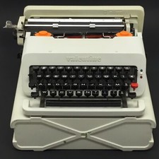 MACCHINA DA SCRIVERE OLIVETTI VALENTINE BIANCA DESIGN ETTORE SOTTSASS PERRY KING