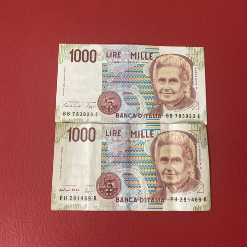 Italy 1000 lire - 1000, lire-1990