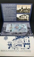 Romania 100 lei 2024 UNC P-nuovo Carol I King FOLDER Carlo I HOHENZOLLERN 