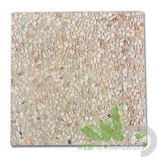 4 MARMETTE MATTONELLE CEMENTO GHIAIA PER BASE OMBRELLONE CM.50X50 KG.84