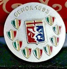 PIN  DISTINTIVI MEDAGLIA PROVA CALCIO FOOTBALL GENOA GENOVA GRIFONE 1983