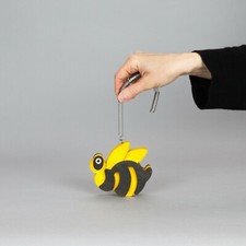 Ape gioco in legno - Il Pianeta delle idee - vintage wooden bee toy - NEW!