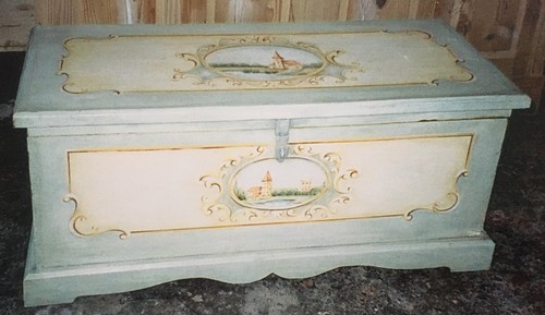 Mobili antichi baule cassa - antichi,,