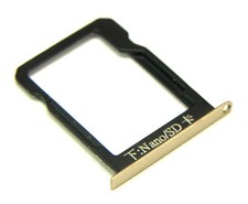 Originale Huawei Mate 7 supporto micro SD slitta memory card slot vassoio oro