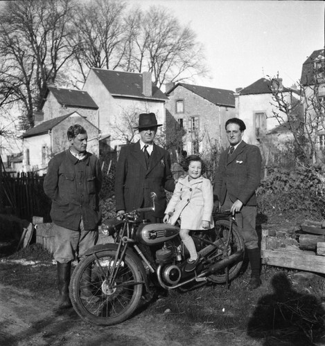 Moto 1940 6 négatifs - moto,