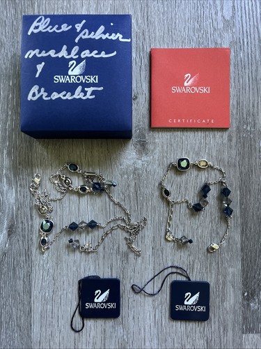 Rare swarovski blue - blue, &
