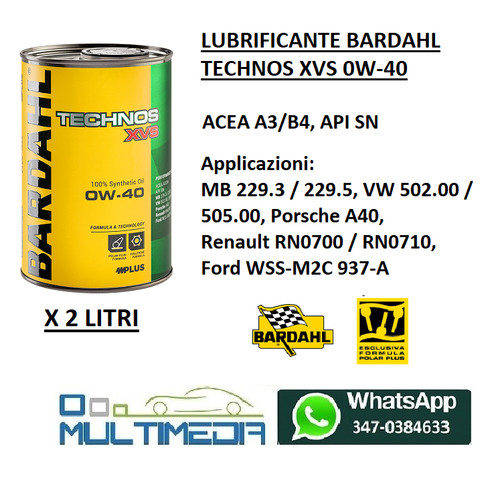 Litri olio auto bardahl - olio,