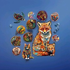 🧩 Puzzle in Legno Animali