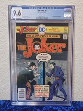 The Joker #6 (1976) CGC 9,6 NM+ ~ Aspetto Sherlock Holmes ~ DC Comics