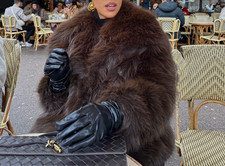 *** GIACCA GLAM PELLICCIA