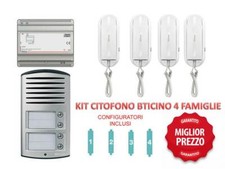 KIT CITOFONO BTICINO 4