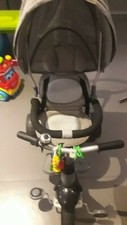 Baby S Clan Triciclo Passeggino  GIRO 6 in 1 Colore Grigio Uso Multifunzione