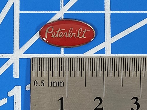 1pc 6cm peterbilt logo - 1.6cm,