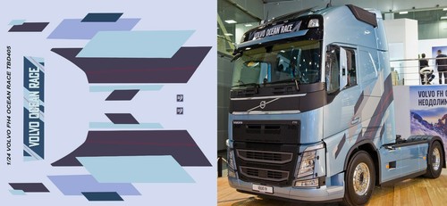 Decals per volvo - 1/24, fh4