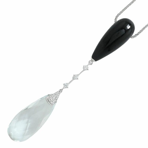Collana pendente goccia