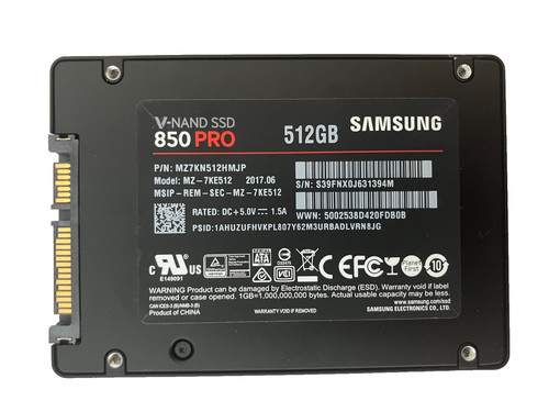 Samsung nand 850pro - v-nand,
