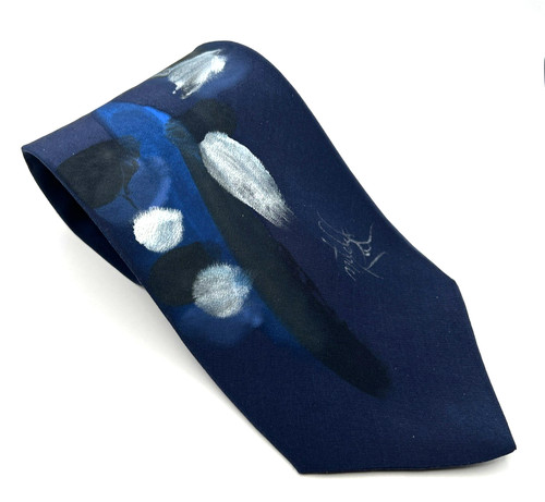 Cravatta uomo seta blu - ,