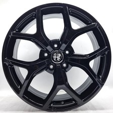 4 cerchi lega alfa romeo giulietta r18 nero lucido lt005572