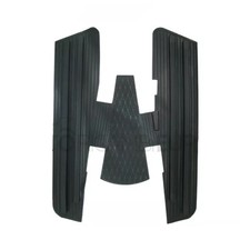 TAPPETO GRANDE NERO RICAMBIO PER PIAGGIO VESPA VNB-VBB-GL-SPINT ANNI 60-70