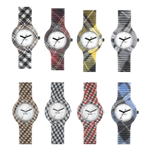 Orologio hip hop tartan - tartan, pied