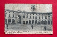 Cartolina Rovato Piazza Cavour