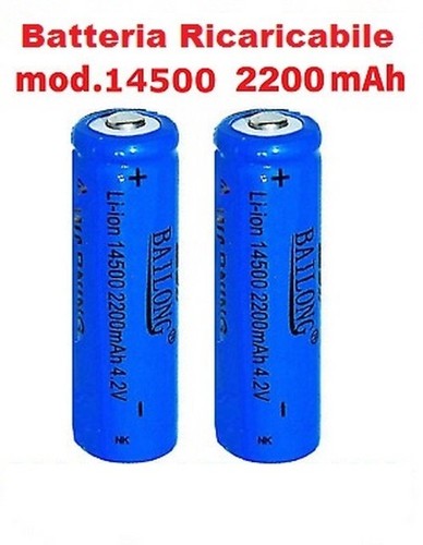 Batterie 14500 litio 2200mha - 14500,
