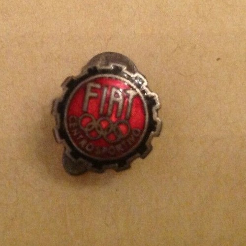 Fiat pins centro sportivo - pins,