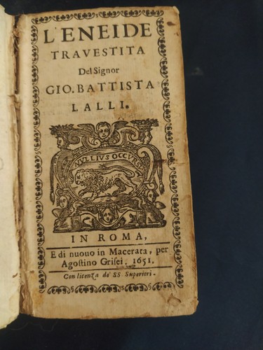 Eneide travestita del sig - l'eneide,