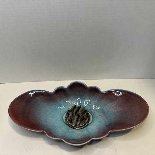 Vaso piatto ceramica - in, con