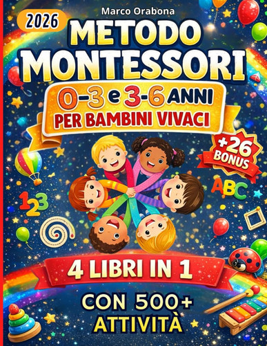 Metodo montessori 3 6 - e, 3-6