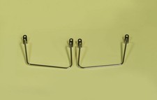 Telaietti supporti Spaan cromati borse laterali per Honda VLX 600