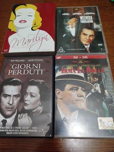 Lotto dvd billy wilder giorni - billy,