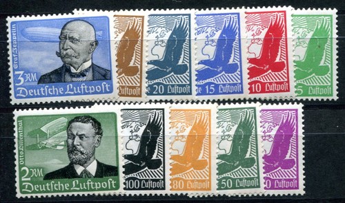 Germania 1934 529 539 mnh - germania,