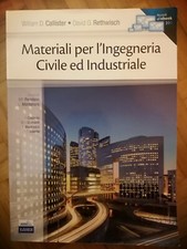 Libro MATERIALI PER L'INGEGNERIA CIVILE ED INDUSTRIALE