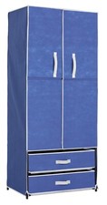 Armadio Guardaroba in TNT Blu