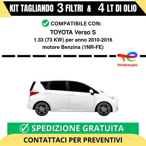 Tagliando per toyota verso - per, s