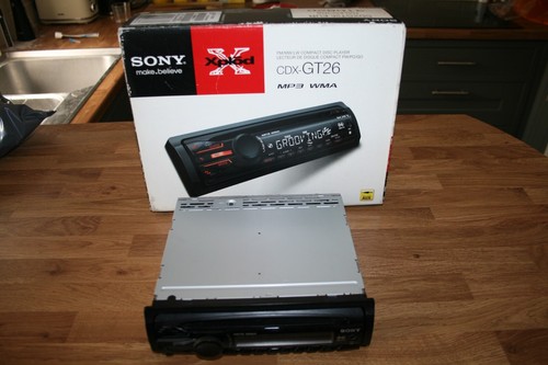 Sony xplod cdx gt26 - xplod, cdx-gt26