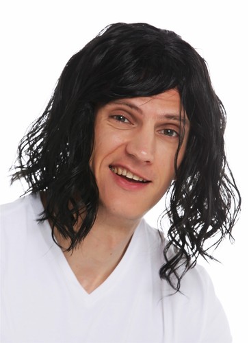 Parrucca carnevale uomo lungo - carnevale,