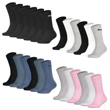 Puma Bambini Calzini, 6er Pacco - Sport Junior, Suola IN Spugna, Orlo a Costine,