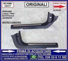 BATTITACCO ANTERIORE SINISTRO DESTRO CON LOGO SATINATO ALFA ROMEO GIULIETTA