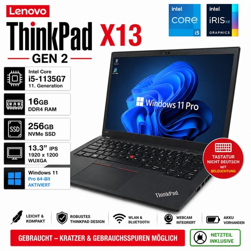 Lenovo thinkpad x13 gen - x13,