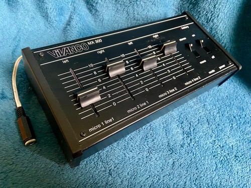 Mixer audio vivanco mx300 - mixer,