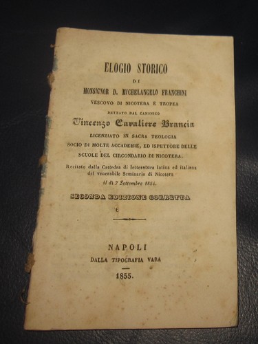 1855 vincenzo brancia elogio - 1855,