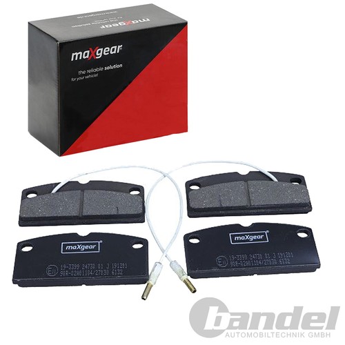 Kit pastiglie freno maxgear - kit,