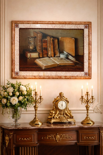 Quadro stampa con cornice - con,