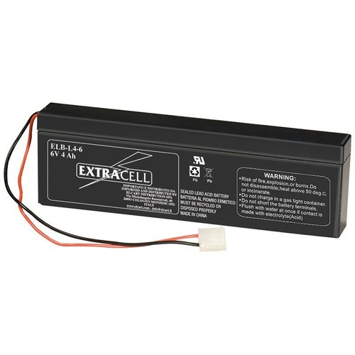 Batteria ricaricabile 4ah - ricaricabile, 6v
