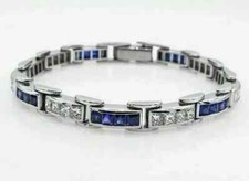 Bracciale Tennis Zaffiro 12 CT