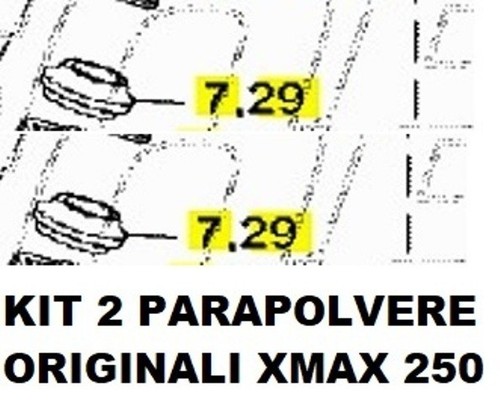 Kit parapolvere forcella - kit,