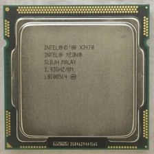 CPU Intel Xeon PROCESSORE SLBJH X3470 8 MB cache L3 2,93 GHz 4C LGA1156 120 w